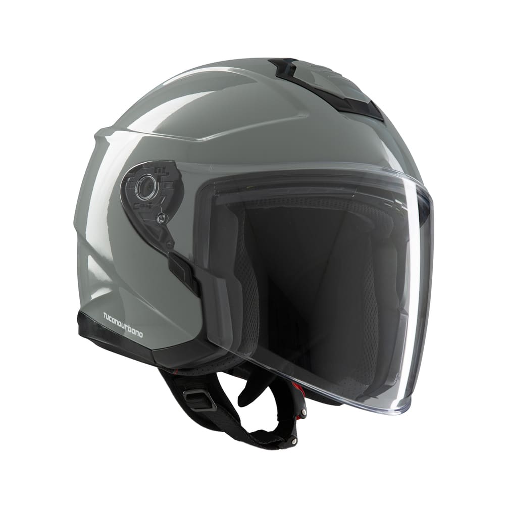 Casco MAXIJET Glossy Nardo Grey
