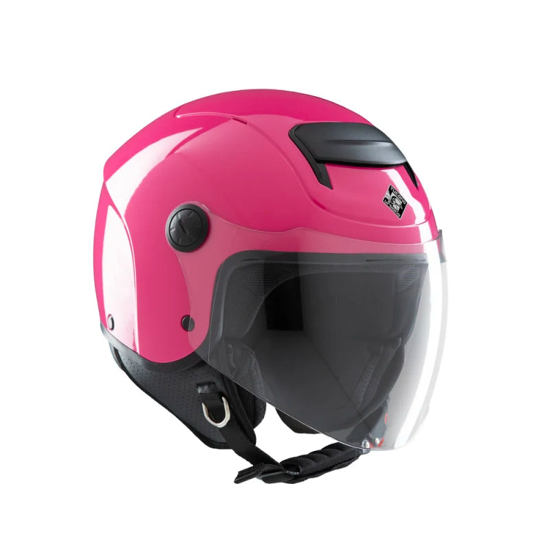 Casco Jet Bambino Tucano Urbano EL'KID Glossy Pink