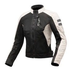 Giacca Moto Estiva Donna T.UR Siena Lady Ice/Black