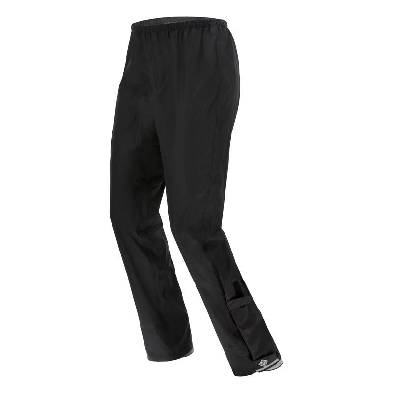 pantalone antipioggia super compattabile, con copriscarpe estraibile