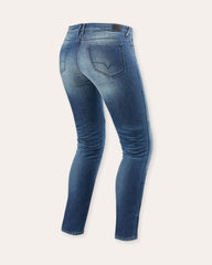 REV'IT! FPJ032 Westwood Ladies SF – Jeans Moto Donna Slim Protettivi e Eleganti