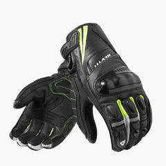 Guanti Moto Uomo in Pelle Sportivi Rev'it! Chicane