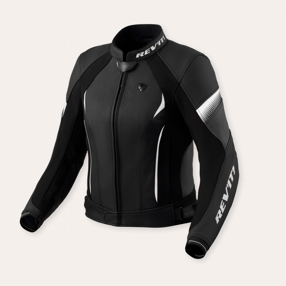 Giacca Moto Sportiva in Pelle con Gilet Termico REV'IT! Xena 4 Ladies