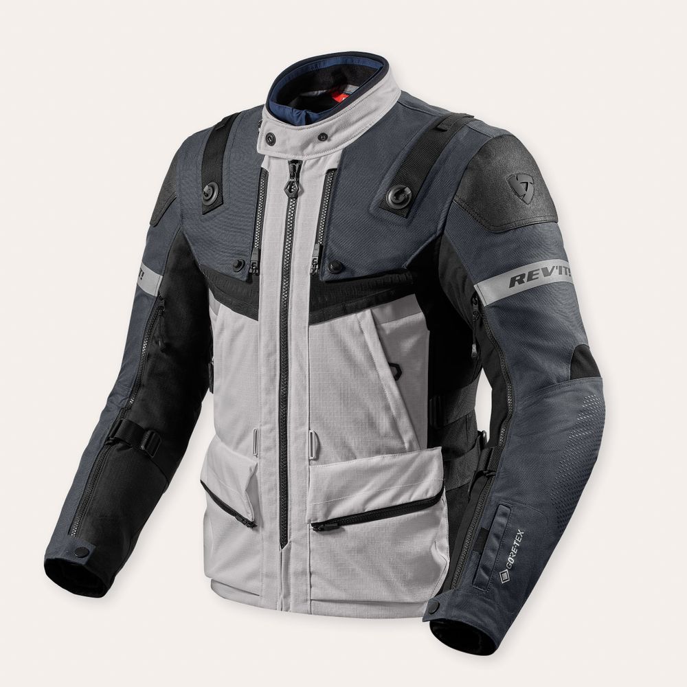 Giacca Moto Adventure Uomo Impermeabile e Protettiva REV'IT! Defender 3 GTX