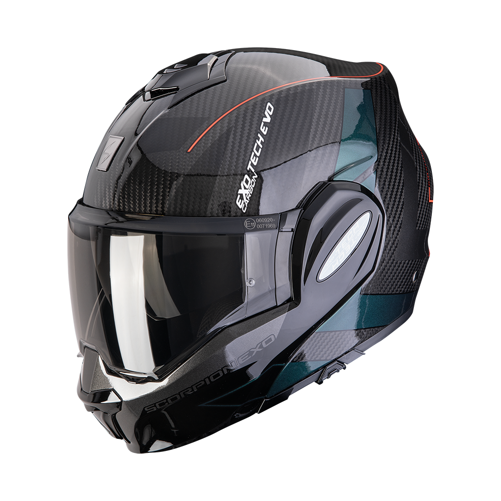 Scorpion EXO-TECH EVO CARBON Casco Moto Modulare