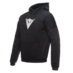 Giacca Moto in Tessuto Dainese trs Daemon-X Safety Hoodie Full Zip