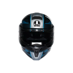 Casco Modulare Agv Streetmodular  MPLK Ledro Matt Black/Powder Blue