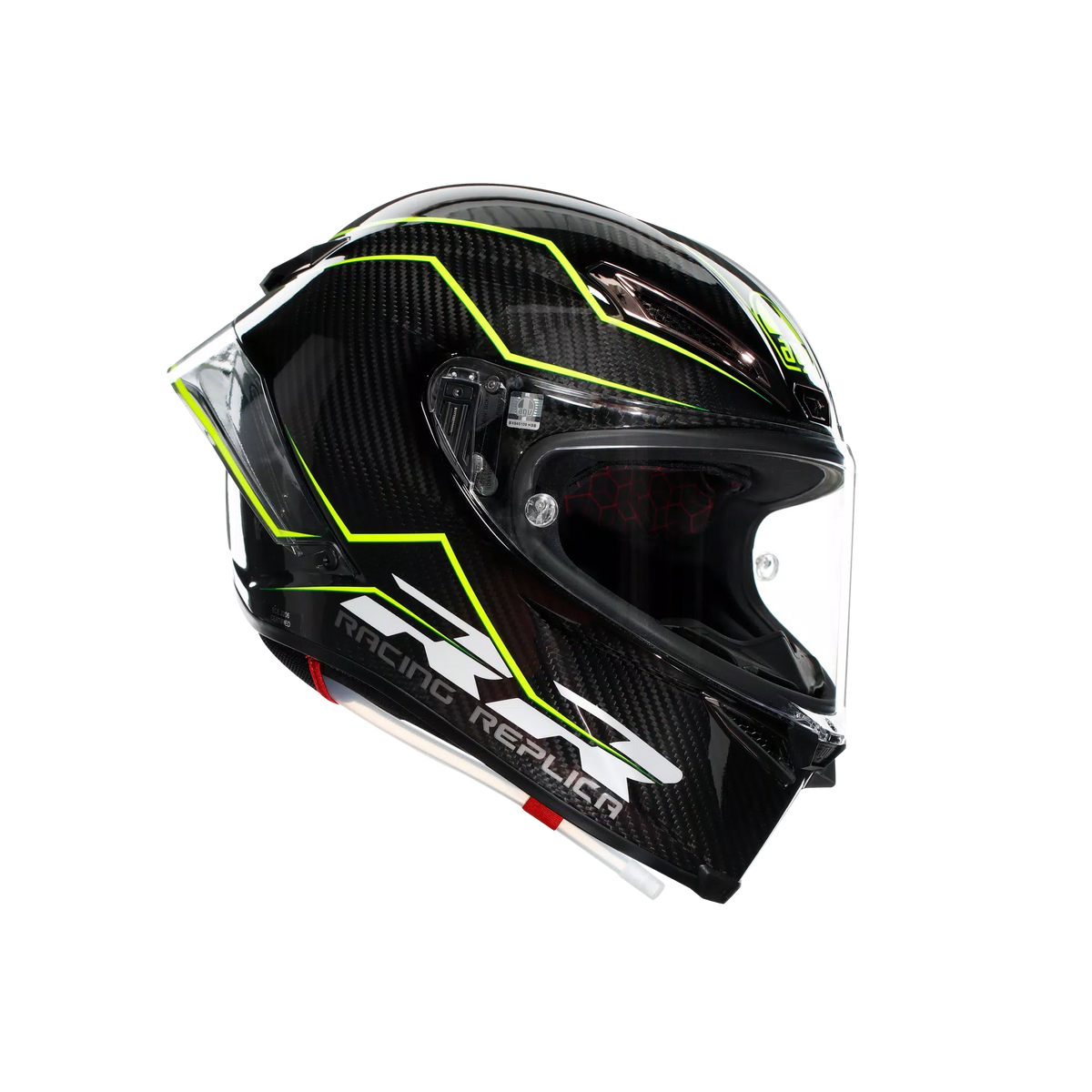 Casco Integrale Racing FIM AGV Pista  GP RR AGV Dot MPLK Performante Carbon/Lime
