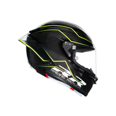 Casco Integrale Racing FIM AGV Pista  GP RR AGV Dot MPLK Performante Carbon/Lime