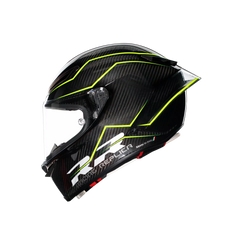 Casco Integrale Racing FIM AGV Pista  GP RR AGV Dot MPLK Performante Carbon/Lime
