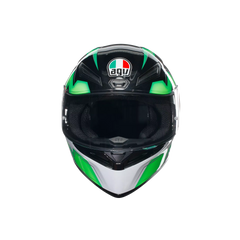 Casco Moto Integrale AGV K1 S KRIPTON BLACK/GREEN