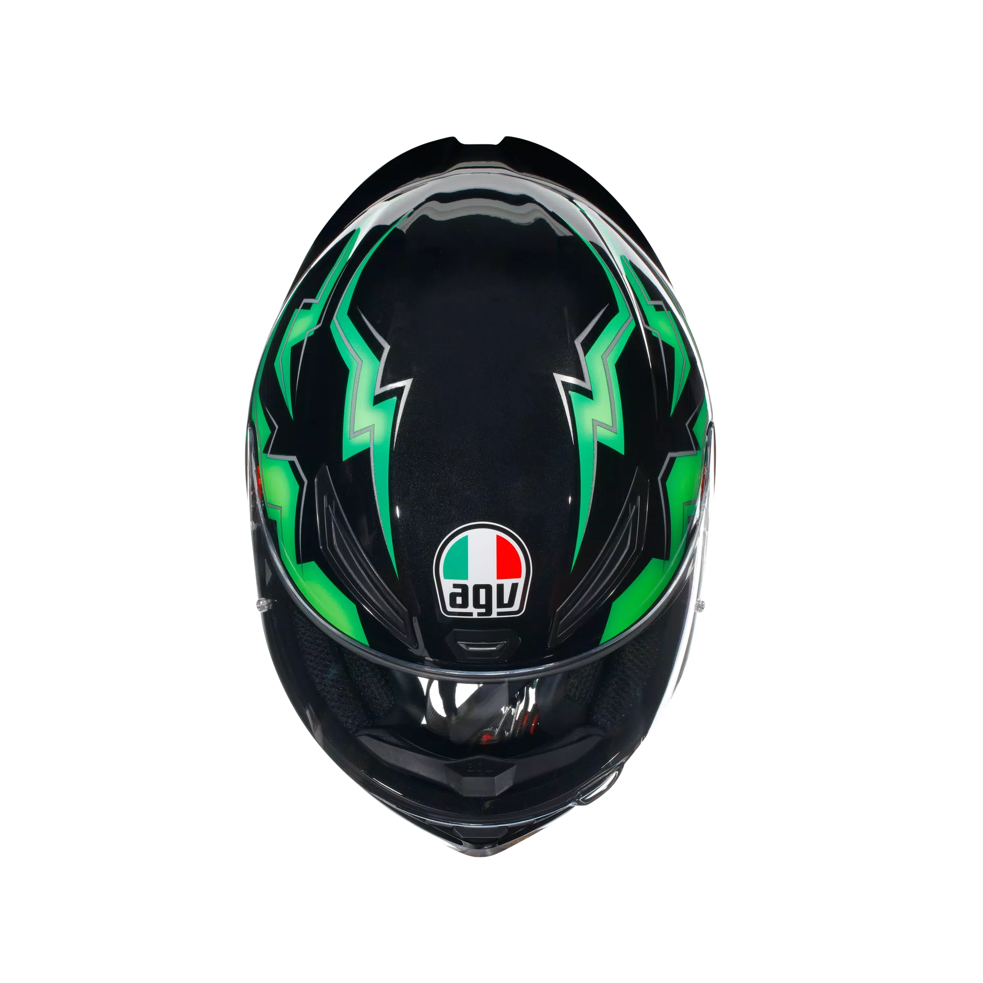 Casco Moto Integrale AGV K1 S KRIPTON BLACK/GREEN