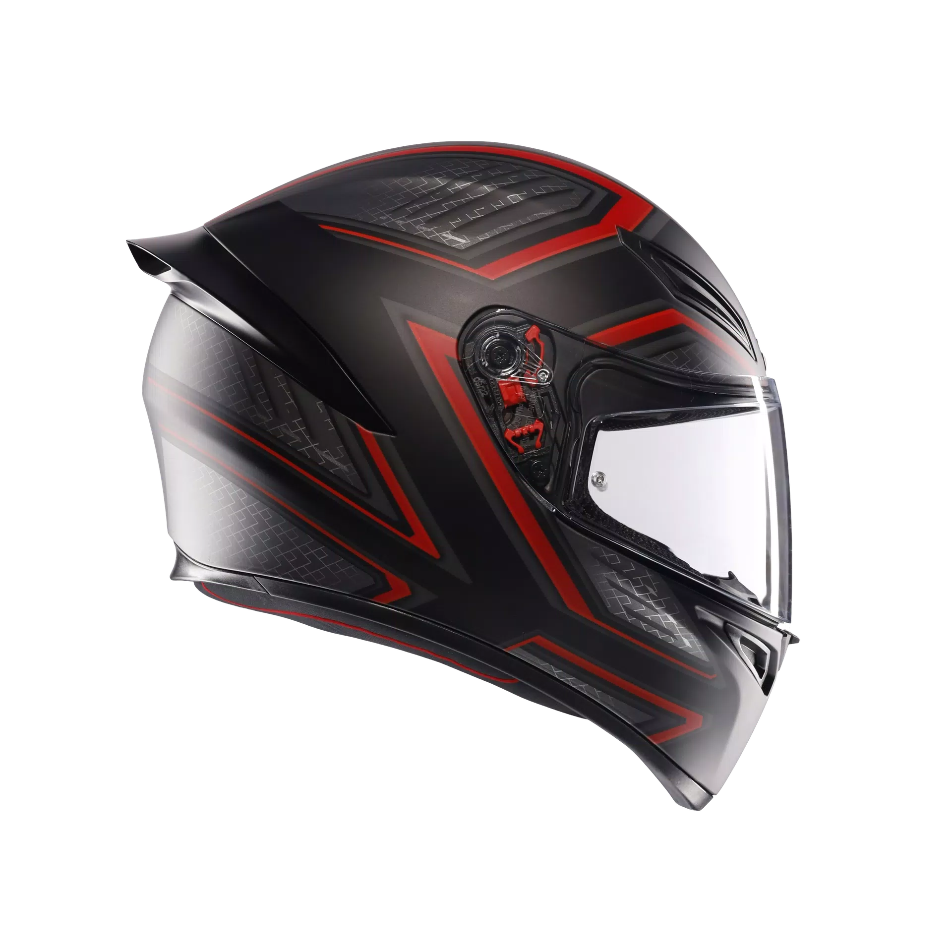 Casco Moto Touring Adventure AGV K1 S SLING MATT BLACK/ RED