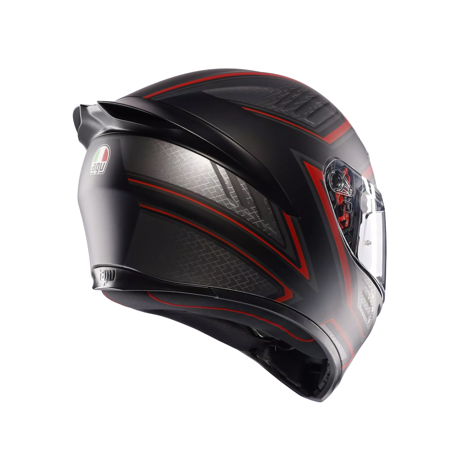 Casco Moto Touring Adventure AGV K1 S SLING MATT BLACK/ RED
