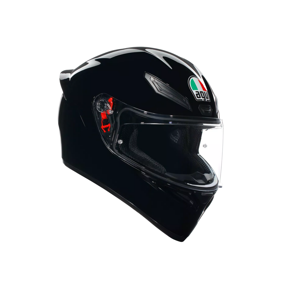Casco Moto Integrale K1 S AGV BLACK Lucido