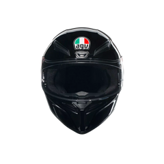 Casco Moto Integrale K1 S AGV BLACK Lucido