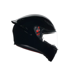Casco Moto Integrale K1 S AGV BLACK Lucido