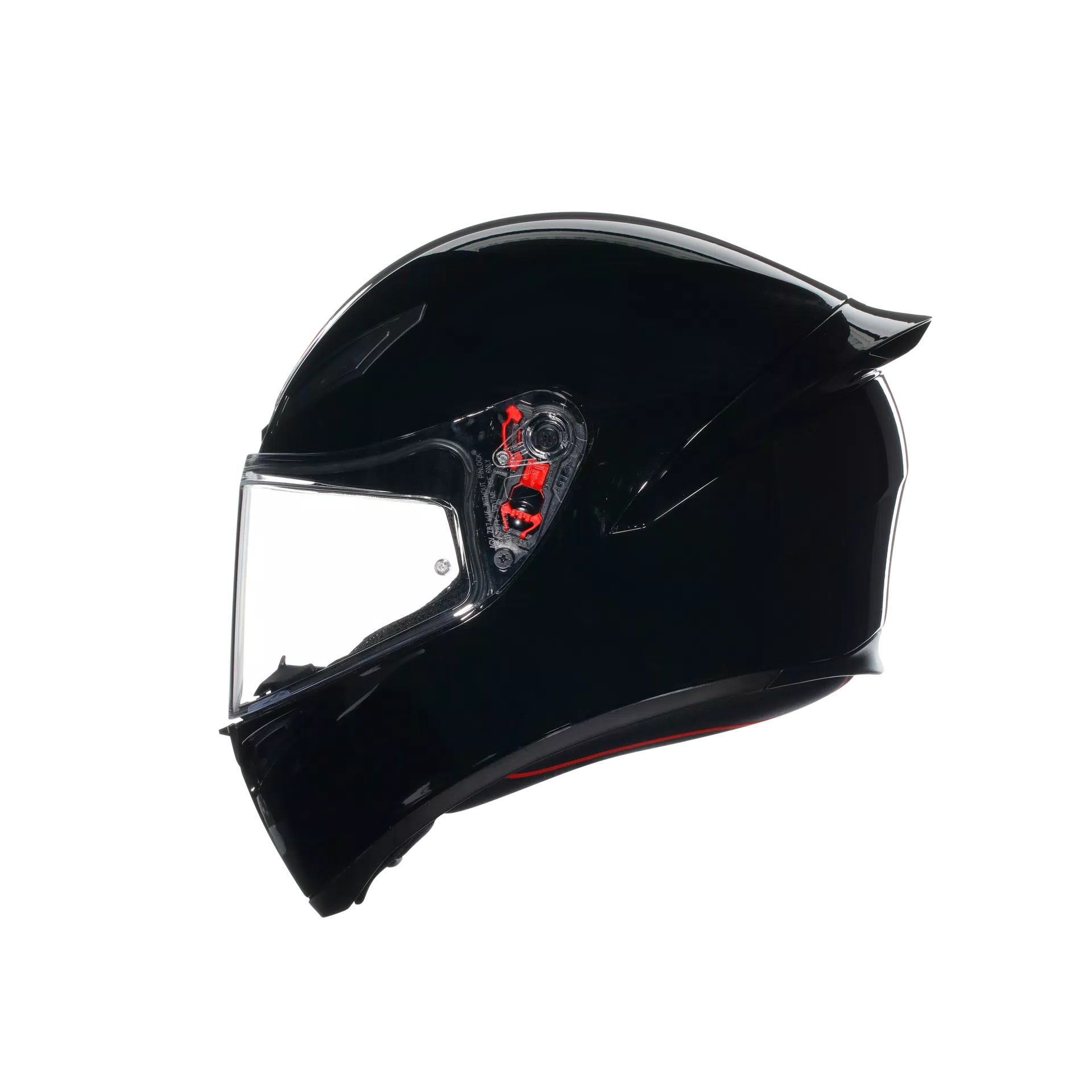 Casco Moto Integrale K1 S AGV BLACK Lucido
