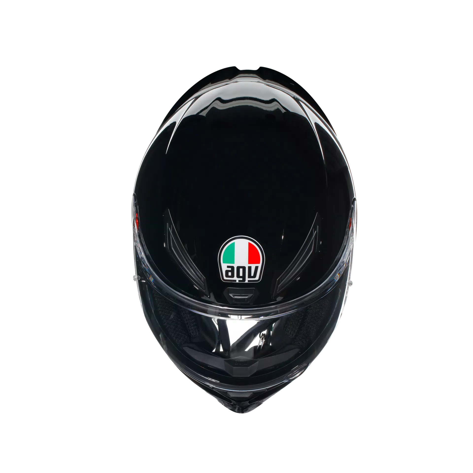 Casco Moto Integrale K1 S AGV BLACK Lucido