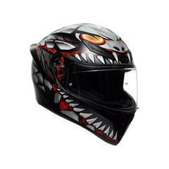 Casco Integrale Racing MotoGP AGV K1 S trs Lyzard Matt Black/Grey/Red