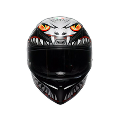 Casco Integrale Racing MotoGP AGV K1 S trs Lyzard Matt Black/Grey/Red