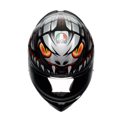 Casco Integrale AGV K1 S Lyzard Matt Black/Grey/Red