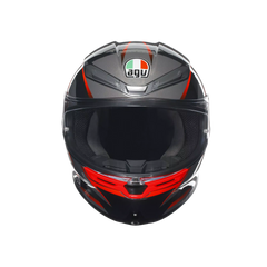 Casco Integrale MotoGP Sport Touring Ultra Leggero AGV K6 S MPLK Slashcut Black/Grey/Red
