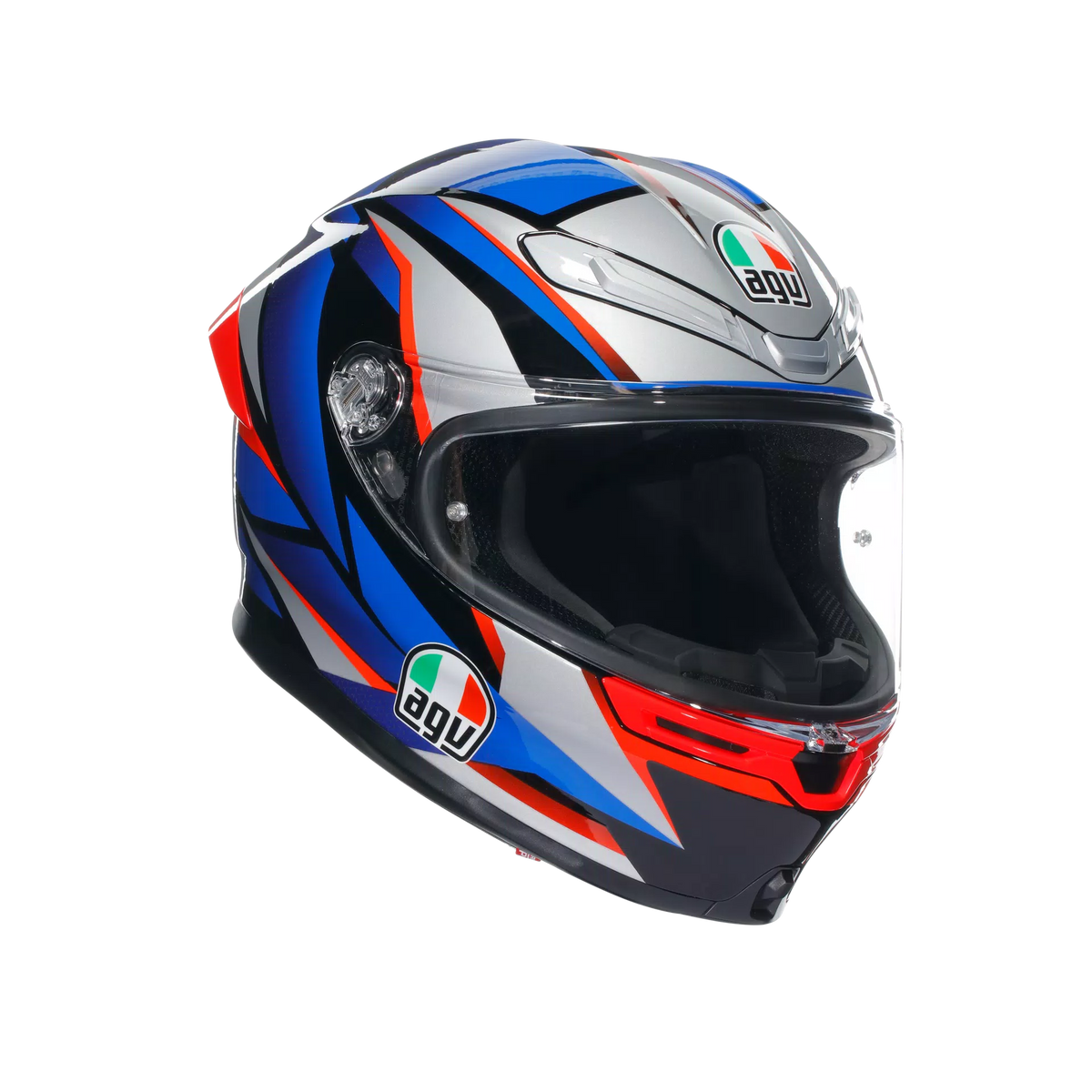 Casco Integrale AGV K6 S MPLK Slashcut Black/Blue/Red