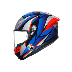 Casco Integrale AGV K6 S MPLK Slashcut Black/Blue/Red