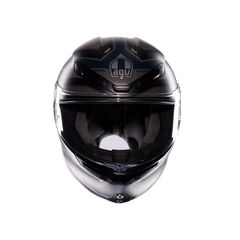 Casco Integrale MotoGP AGV K6 S MPLK Enhance Matt Grey/Yellow Fluo