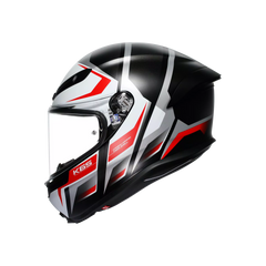 Casco Integrale Sport Touring AGV K6 S MPLK  Karve Matt Black/White/Red