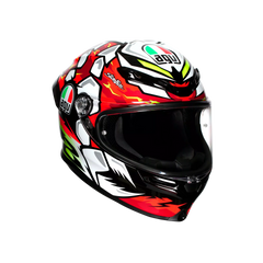 Casco Integrale MotoGP Racing AGV K6 S MPLK Bezzecchi 2024