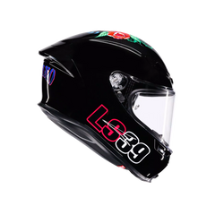 Casco integrale Sport Racing Ultra Leggero AGV K6 S MPLK trs Salom Tribute