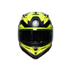Casco Integrale Sport Touring AGV K7 MPLK trs Glimpse Matt Black/Yellow Fluo
