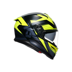 Casco Integrale Sport Touring AGV K7 MPLK trs Glimpse Matt Black/Yellow Fluo