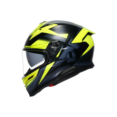 Casco Integrale Sport Touring AGV K7 MPLK trs Glimpse Matt Black/Yellow Fluo