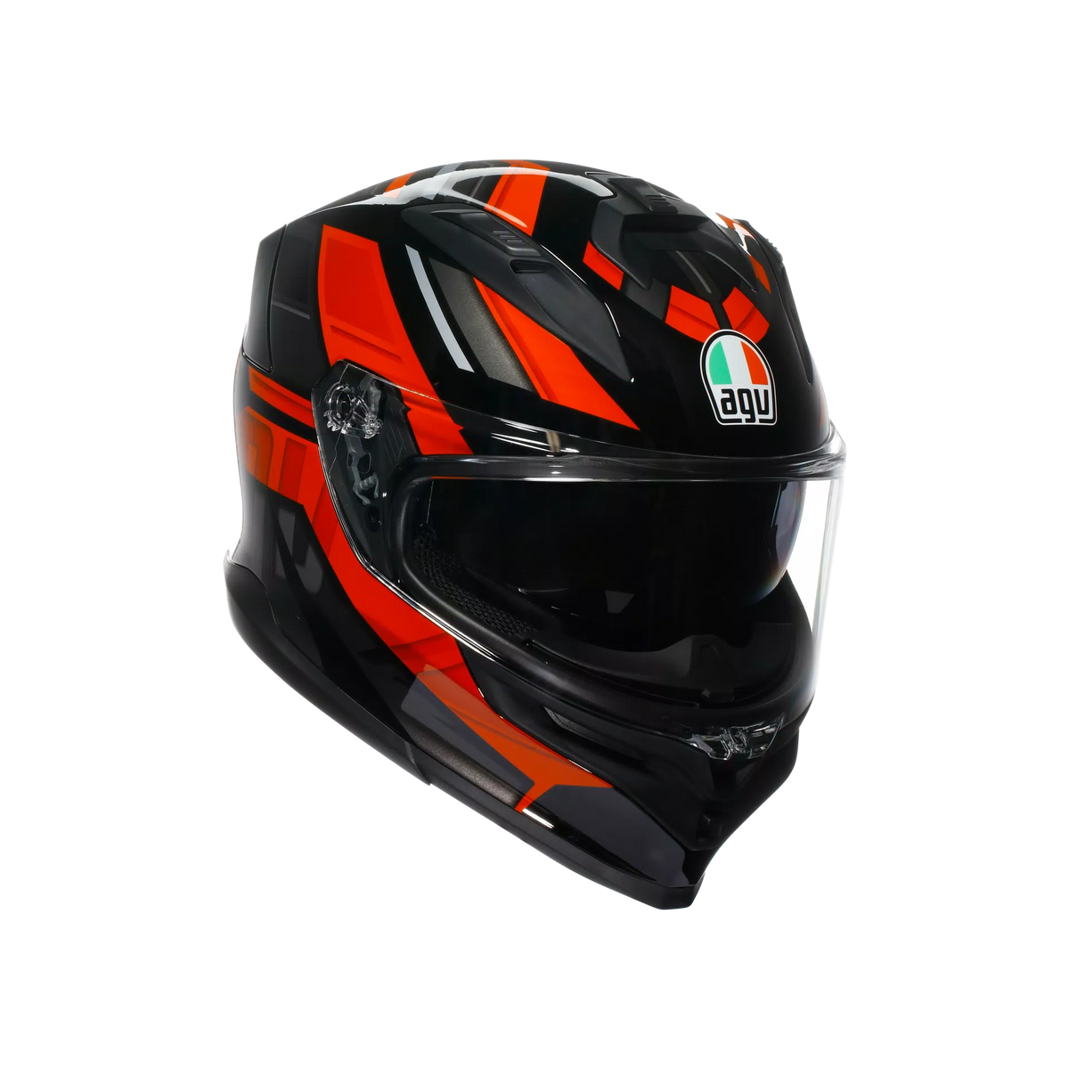 Casco integrale Sport Touring AGV K7 MPLK trs Taurax Black/Red