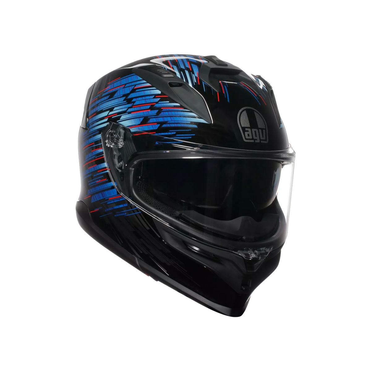 Casco integrale AGV K7 MPLK Genisys Matt Black/Blue/Grey