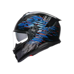 Casco integrale AGV K7 MPLK trs Genisys Matt Black/Blue/Grey