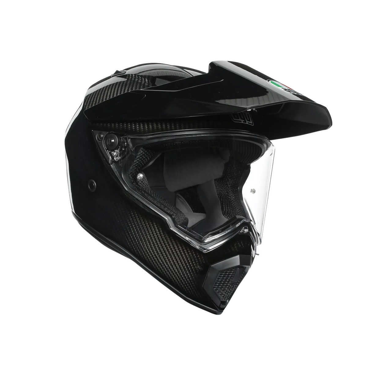 Casco integrale Touring AGV AX9 MPLK Mono Glossy Carbon