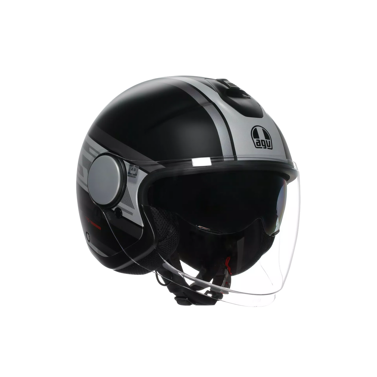 Casco Jet AGV Eteres Mondello Matt Black/Grey