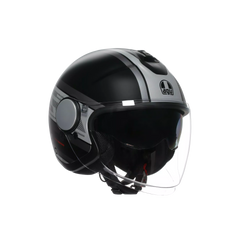 Casco Jet AGV Eteres Mondello Matt Black/Grey