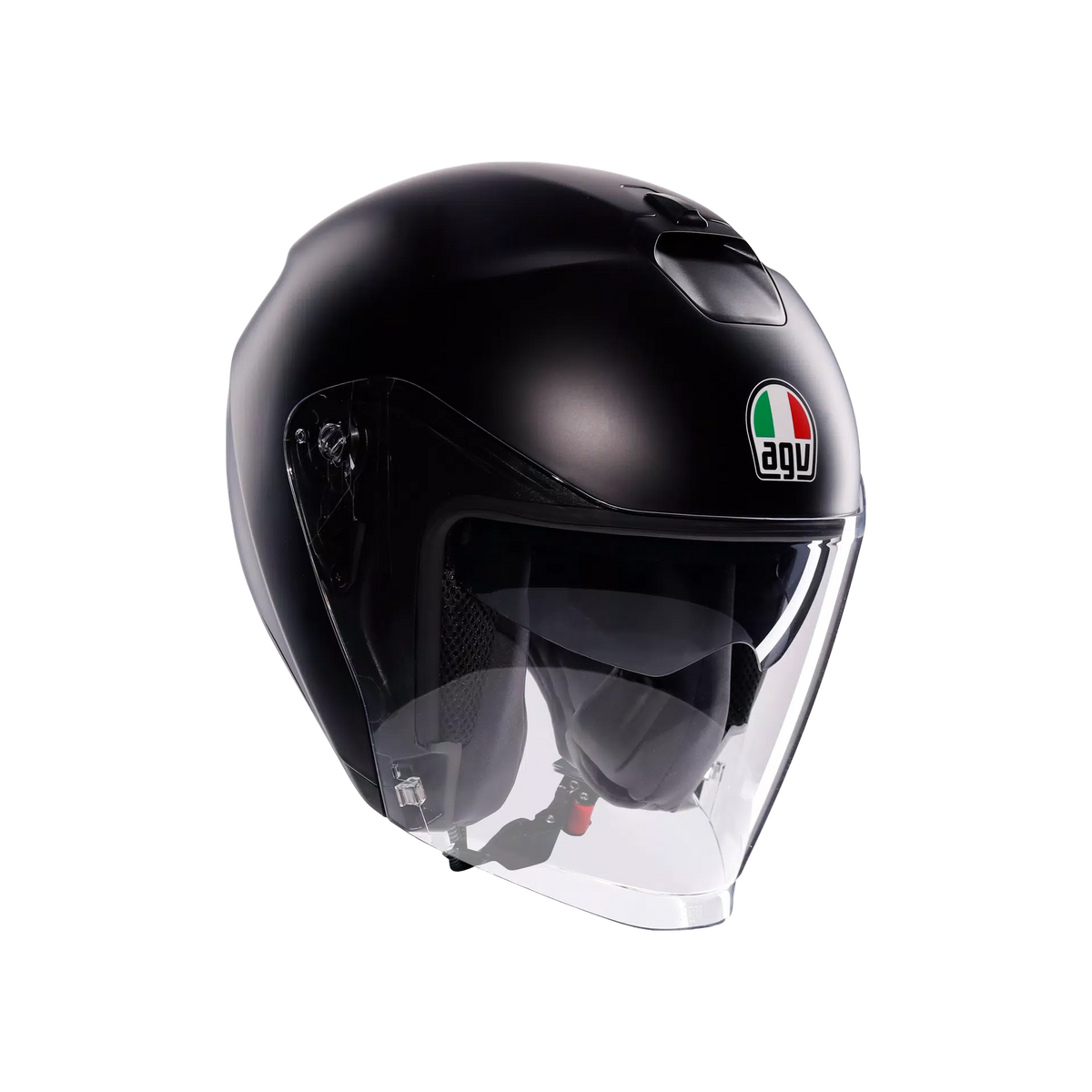 Casco Jet AGV Irides Mono Matt Black