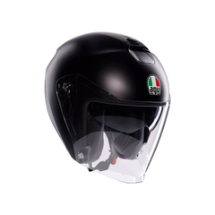 Casco Jet AGV Irides Mono Matt Black