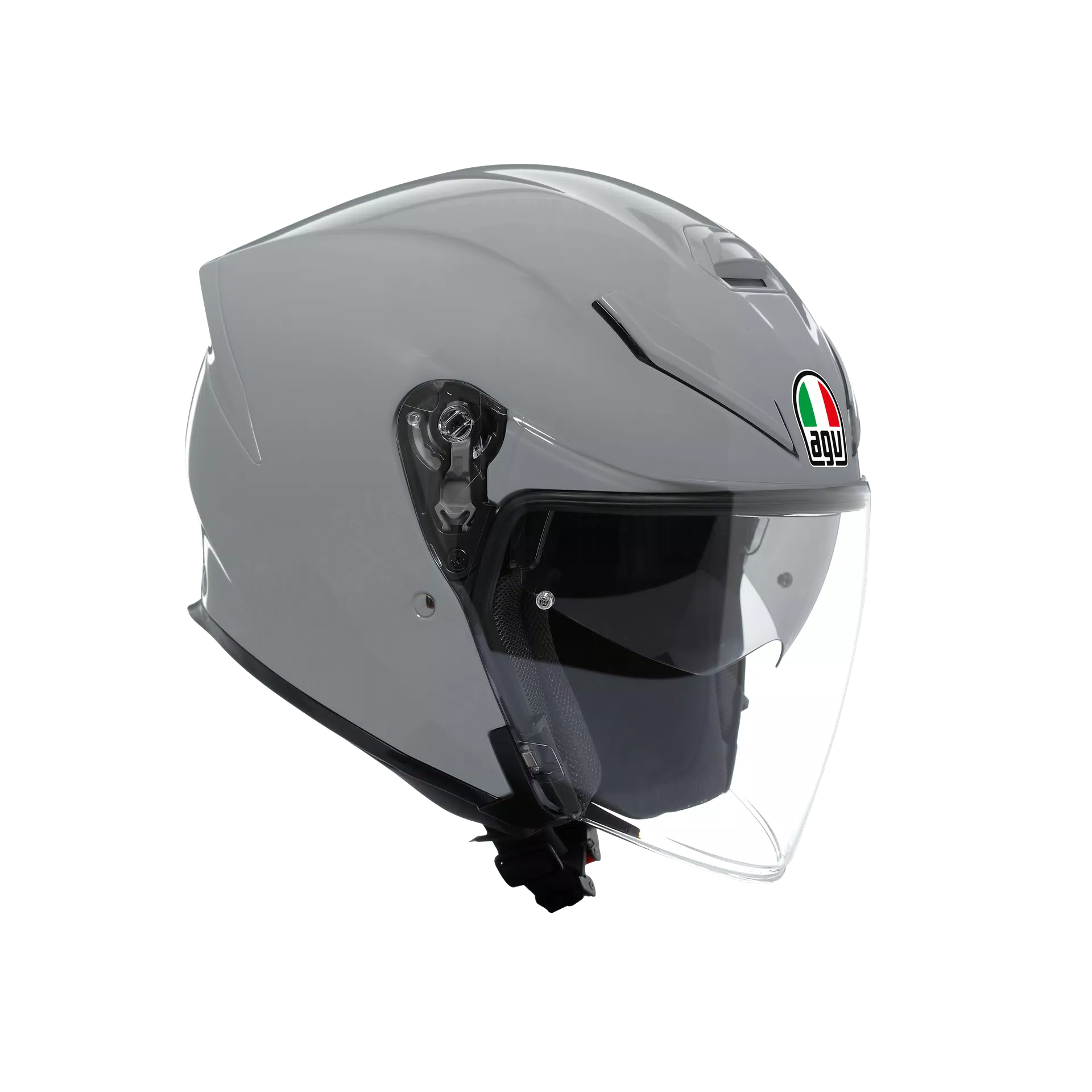 Casco Moto Jet AGV K5 Jet Evo Mono Nardo Grey