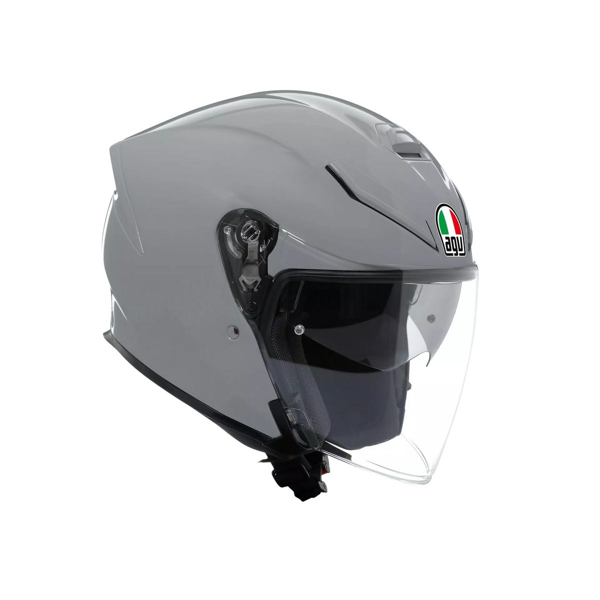 Casco Moto Jet AGV K5 Jet Evo Mono Nardo Grey