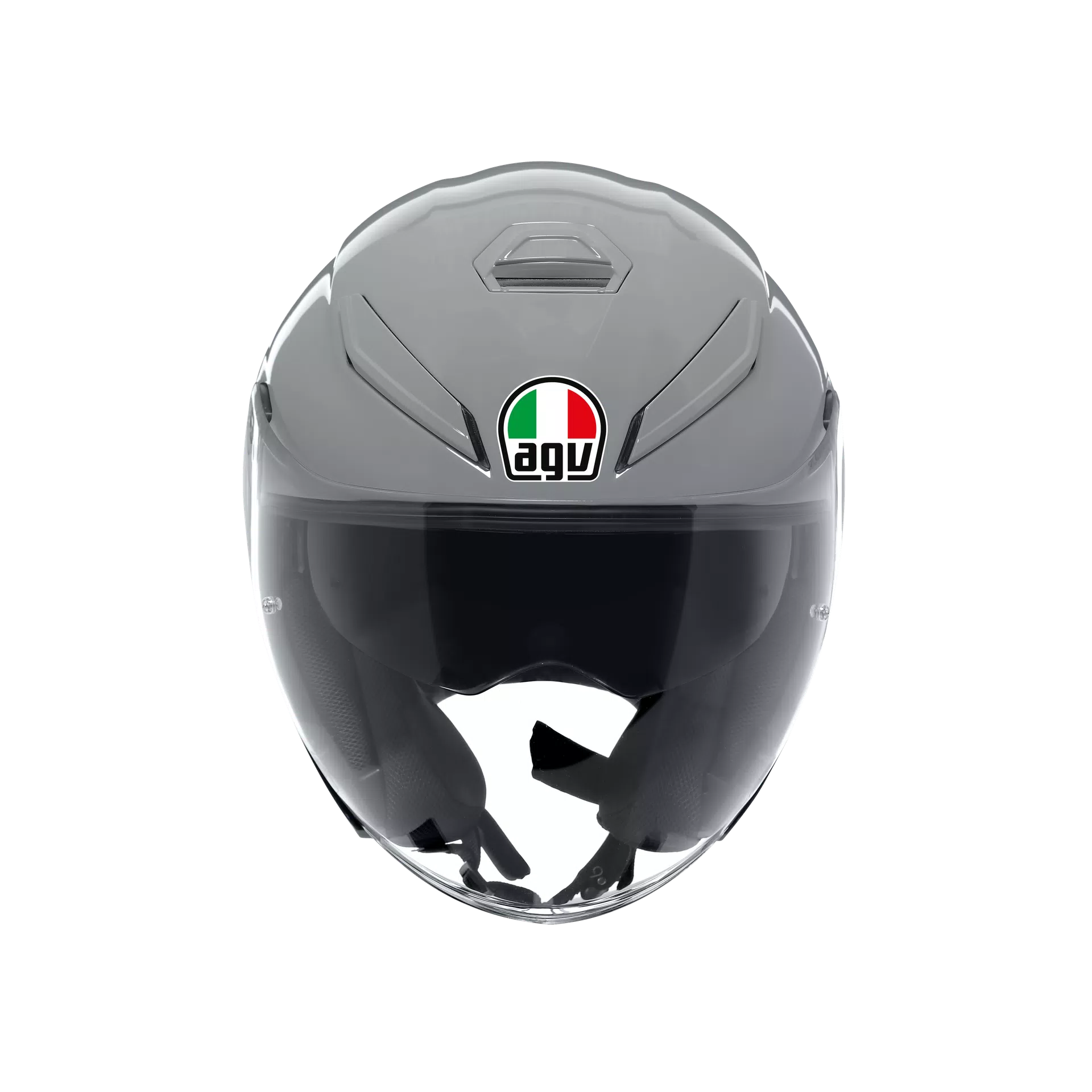 Casco Moto Jet AGV K5 Jet Evo Mono Nardo Grey