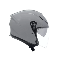 Casco Moto Jet AGV K5 Jet Evo Mono Nardo Grey