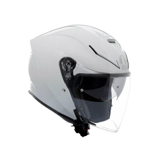 Casco Jet AGV K5 JET EVO Mono Stelvio White
