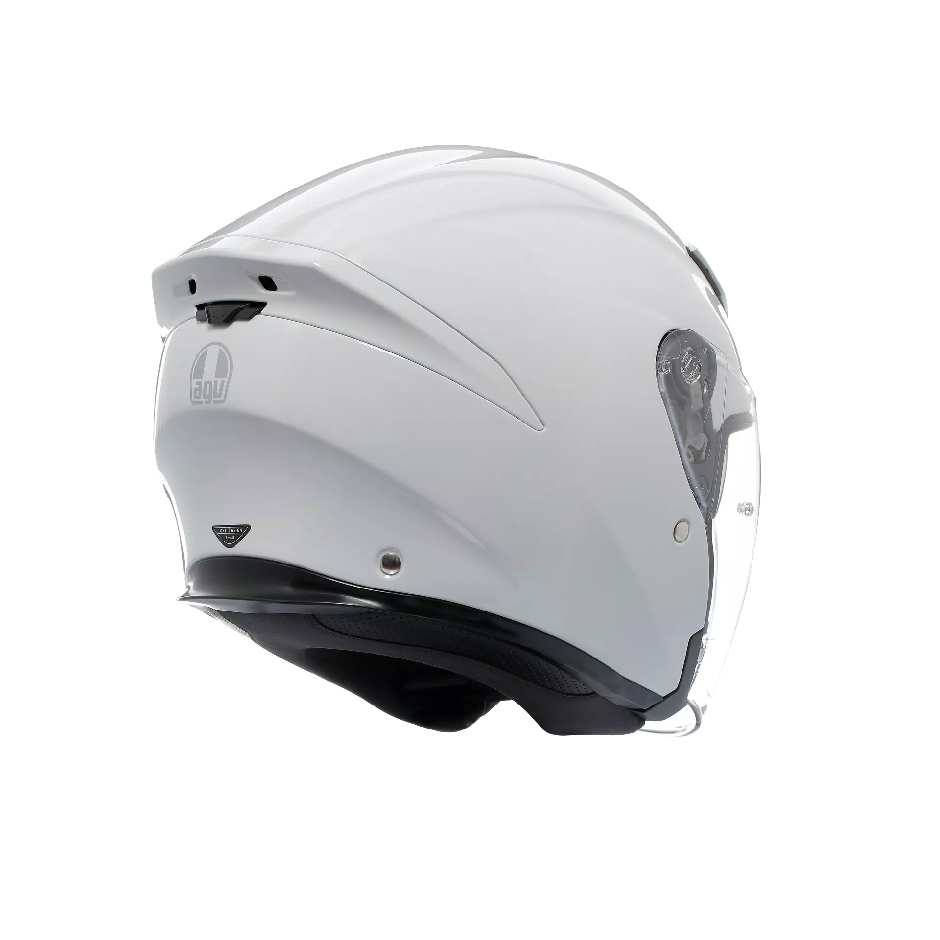 Casco Moto Jet AGV K5 Jet Evo MONO Stelvio White